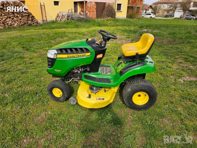 ТРАКТОРНА КОСАЧКА JOHN DEERE, КАТО НОВА 140.МОТО ЧАСА, снимка 18 - Градинска техника - 55250690