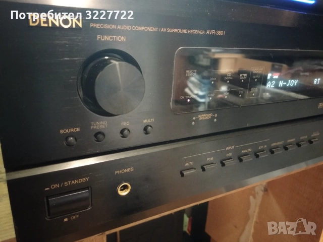 Denon avr 3801 ресивър made in Japan, снимка 7 - Ресийвъри, усилватели, смесителни пултове - 54214873