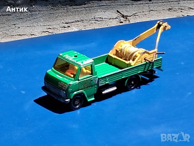 Старо Метално Камионче Влекач Made in Germany, снимка 14 - Колекции - 54847566