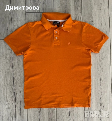 Тениска с яка Cotton