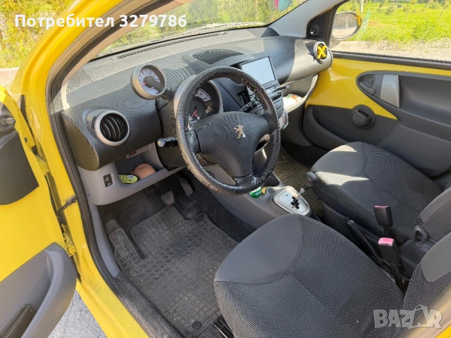 Peugeot 107 автоматик , снимка 6 - Автомобили и джипове - 54452665