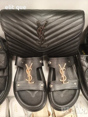 дамски чехли yves saint laurent 