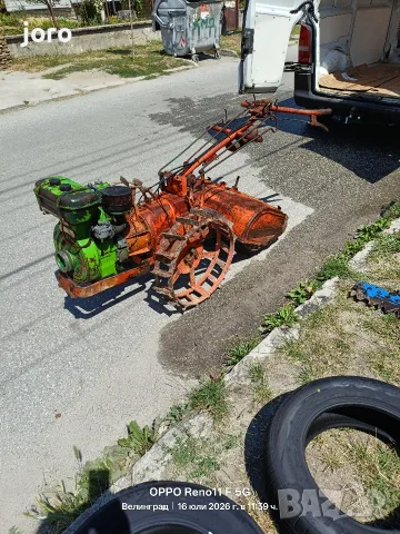 MOTOBLOK PASQUALI - 15 KONQ BENZIN , снимка 2 - Селскостопанска техника - 55314647