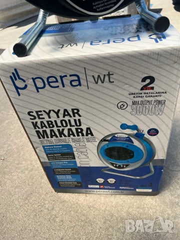 Кабелна макара / удължител Pera WT – 50 м, 3x2.5 mm², снимка 2 - Други инструменти - 55060320