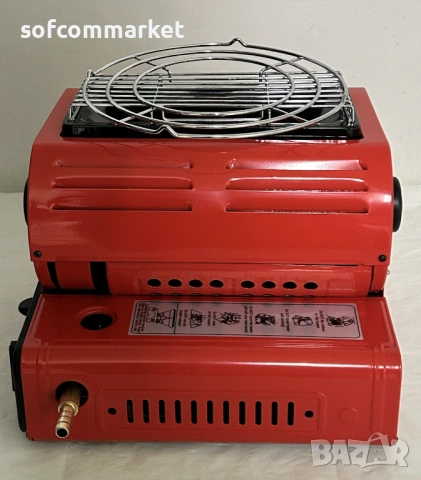  НОВ Газов отоплител Yinleader 808B – 1.3kW | ГАРАНЦИЯ | За къмпинг и риболов, снимка 5 - Газови котлони - 54223890