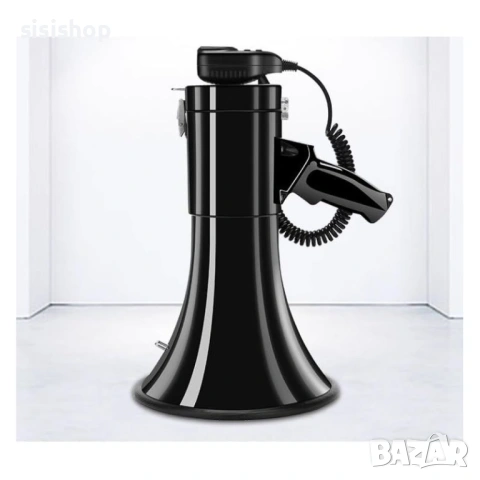 Професионален мегафон 40W с Bluetooth, USB/SD и трубка – Обхват до 1000м 4918, снимка 6 - Футбол - 53993935