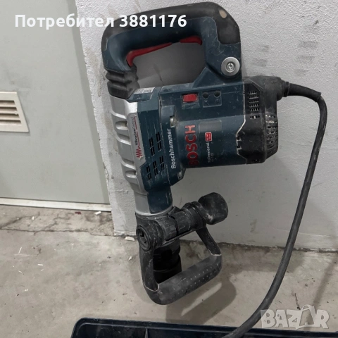 Електрически къртач Bosch GSH 5 CE, 1150 W, 8.3 J, в куфар + Комплект свредла 