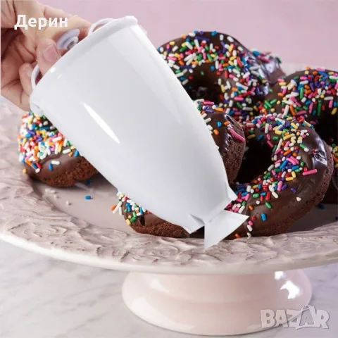 Уред - шприц за понички D o n u t M a k e r, снимка 5 - Аксесоари за кухня - 55373491