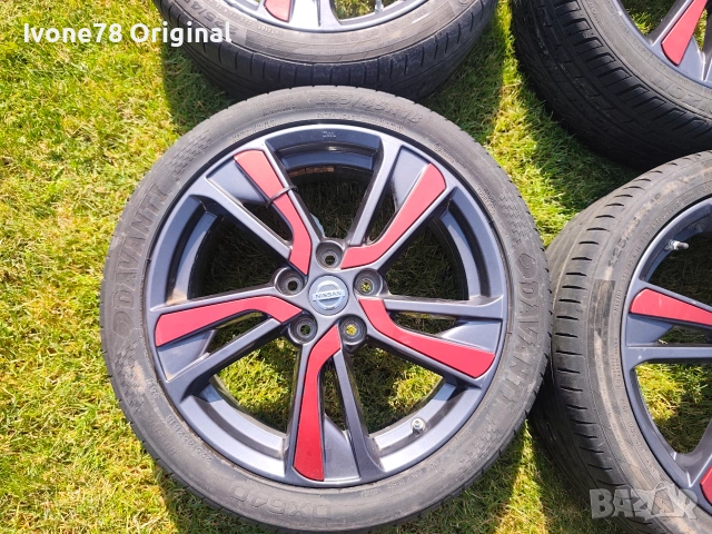 ПРОМОЦИЯ АЛУМИНИЕВИ ДЖАНТИ от NISSAN JUKE 5x114.3 18 цола.Отлично състояние, снимка 5 - Гуми и джанти - 55179927