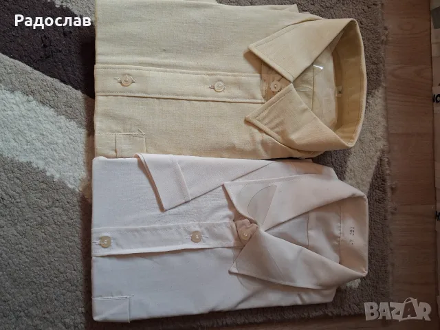 Чисто нови мъжки ризи с къс и дълъг ръкав, снимка 2 - Ризи - 55668126