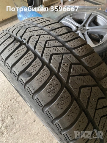 Оригинални Джанти Mercedes + Гуми Pirelli + Датчици , снимка 3 - Гуми и джанти - 54571275