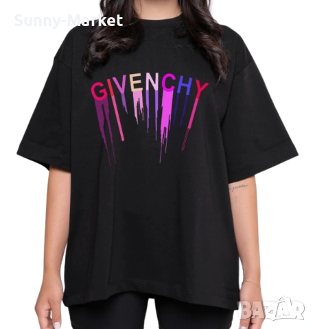 Дамска овърсайз тениска GIVENCHY