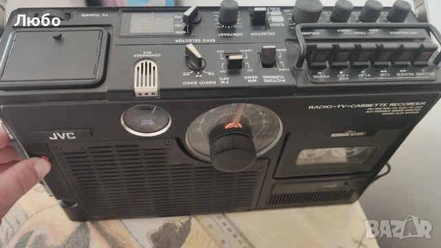JVC 3060EU RADIO TV CASSETTE RECORDER stereo boombox, снимка 9 - Радиокасетофони, транзистори - 55146120