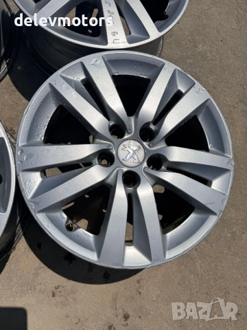 5x108, 16 цола, 7J ET 44, 65.1 алуминиеви джанти 9677989377 от Peugeot 308 (T9), снимка 5 - Гуми и джанти - 54696182