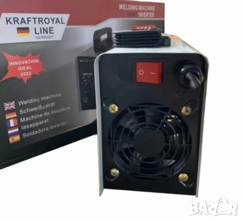 Немски Инверторен Електрожен Kraft Tool 350А, снимка 3 - Други инструменти - 36389660