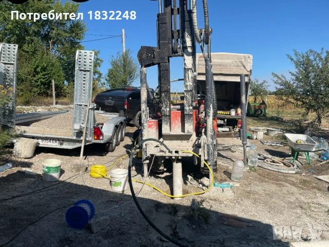 Сондажи за вода на всякакъв терен. Компактна машина и безплатен оглед, снимка 3 - Други услуги - 53995784