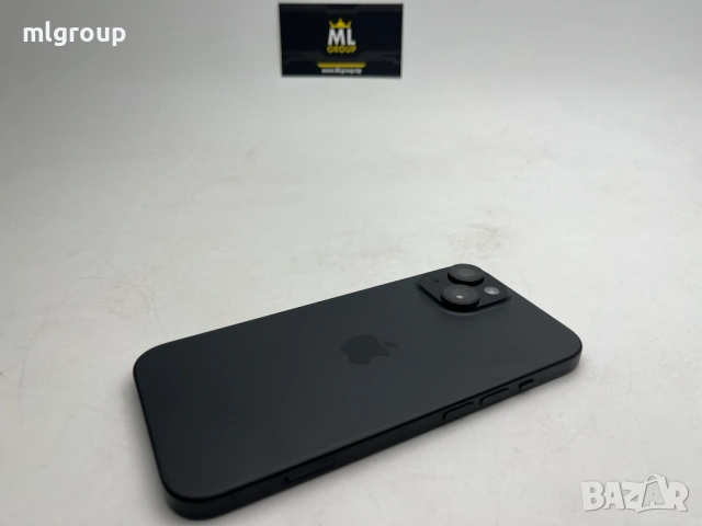 #MLgroup предлага:   #iPhone 15 128GB Black, втора употреба, снимка 3 - Apple iPhone - 54012533