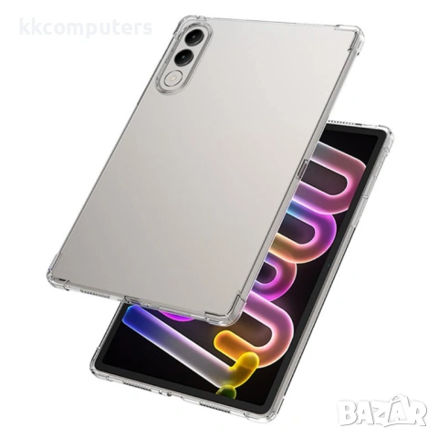 Прозрачен TPU калъф със скрийн протектор за Lenovo Yoga Tab 11.1, снимка 4 - Калъфи, кейсове - 54292844