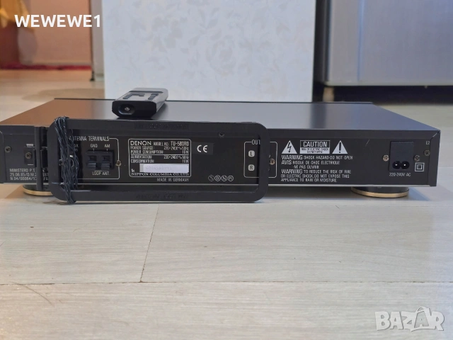 DENON TU 550RD, снимка 3 - Ресийвъри, усилватели, смесителни пултове - 54543660