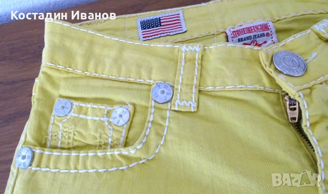True Religion дамски дънки размер 27 - дефектен цип, снимка 4 - Дънки - 54724644