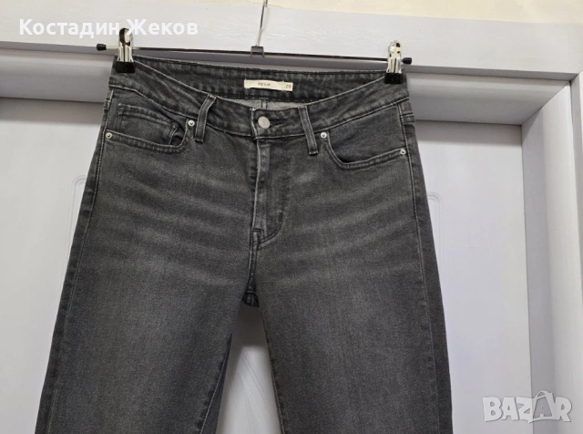 Дамски оригинални дънки. Като нови. Levi's 712 SLIM , снимка 3 - Дънки - 54477489