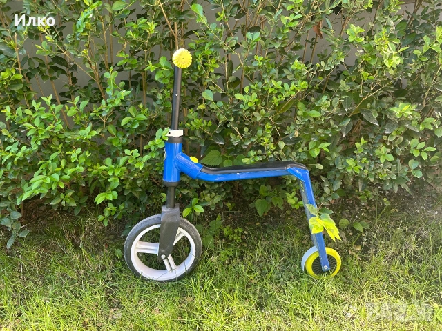 Детска тротинетка Scoot 2 в 1 скутер и колело за баланс , снимка 2 - Детски велосипеди, триколки и коли - 54967157
