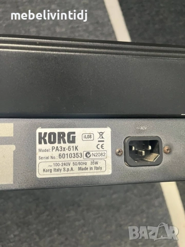 Аранжор/синтезатор Korg PA3X-61K (61 клавиша), снимка 9 - Ресийвъри, усилватели, смесителни пултове - 54959538