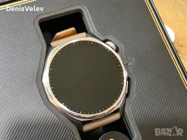 Huawei Watch GT 6 46mm Grey Composite Leather Strap, снимка 4 - Смарт часовници - 54777788