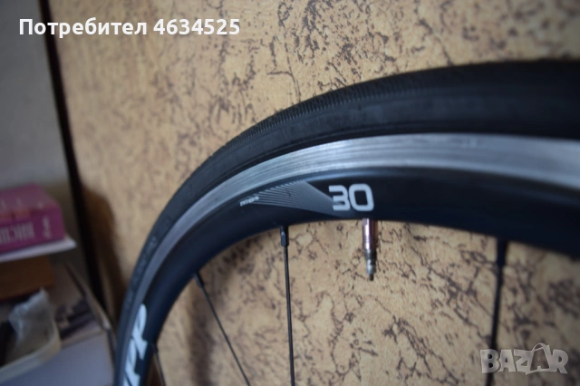 Предна Клинчер Капла ZIPP 30 + външна гума, снимка 2 - Части за велосипеди - 54884639