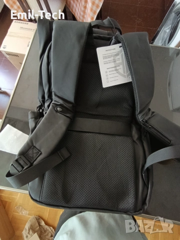 Rolltop раница BJIAX 32L за лаптоп до 17,3″ – водоустойчива, снимка 7 - Раници - 55284836