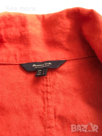 Massimo Dutti 100% лен риза/сако L, снимка 10 - Ризи - 54563629