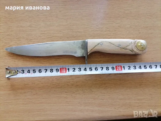 Стар работен нож 4 мм дебело острие