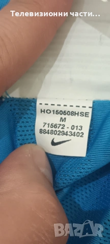 Оригинална футболна тениска Барселона тренировъчен екип 2015/2016 Nike 715672-013,размер М, снимка 5 - Спортни дрехи, екипи - 54540136