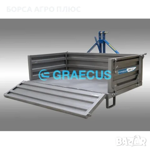 Навесен кош за трактор с механично изсипване GRAECUS CM180, снимка 2 - Селскостопанска техника - 55513126