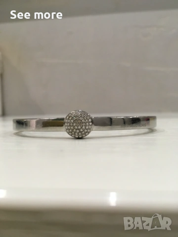 Michael Kors оригинална  гривна стомана, снимка 4 - Колиета, медальони, синджири - 53250084