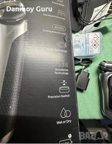 Braun Series 9 PRO+ 9567cc електрическа самобръсначка с почистваща и зарядна станция, снимка 11 - Електрически самобръсначки - 54531180