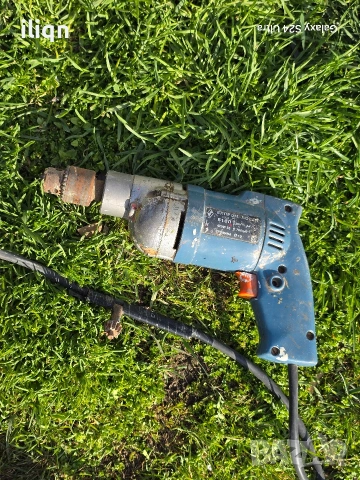 Ловешка перфектно работеща дрелка.3 метра. Кабел с ключ за патронника. 420W. , снимка 4 - Други - 54158795