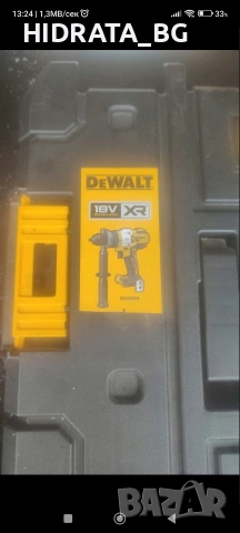 Dewalt / Девалт Ударен Винтоверт DCD999 18 v 112 нм. в Гаранция