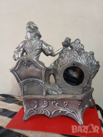 Винтидж каминен часовник, снимка 5 - Антикварни и старинни предмети - 54014338