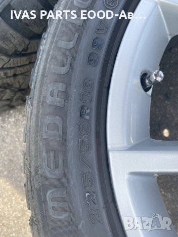 Джанти 18”/5х112/с гуми 225/50/18;Audi A6/C7, снимка 8 - Гуми и джанти - 55319725