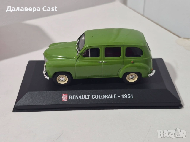 1/43 Renault Colorale 1951 Auto Plus  , снимка 4 - Колекции - 54916650