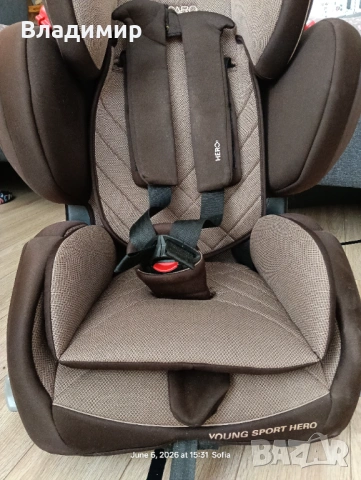 Детско столче за кола Recaro, снимка 2 - Столчета за кола и колело - 54800979