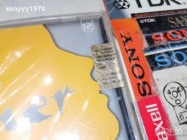 CHER NEW ORIGINAL CD-ВНОС ITALY 2405261941H2E6R, снимка 3 - CD дискове - 54662189