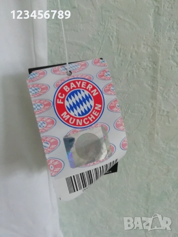 Bayern Munich Adidas Polo нова с етикет ретро оригинална бяла тениска поло с яка Байерн Мюнхен , снимка 3 - Тениски - 51528341