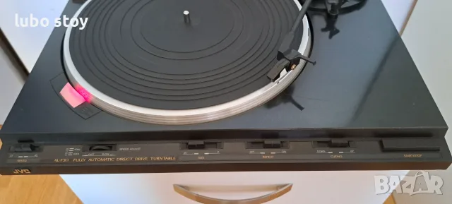 Грамофон JVC AL F30BK , снимка 8 - Грамофони - 55512689