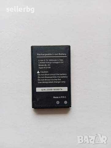 Батерия BL-5C за бебефон, телефон, снимка 2 - Оригинални батерии - 55689302