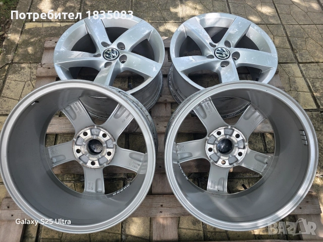 Лети джанти 16ки 5х112 VW, снимка 10 - Гуми и джанти - 55262193