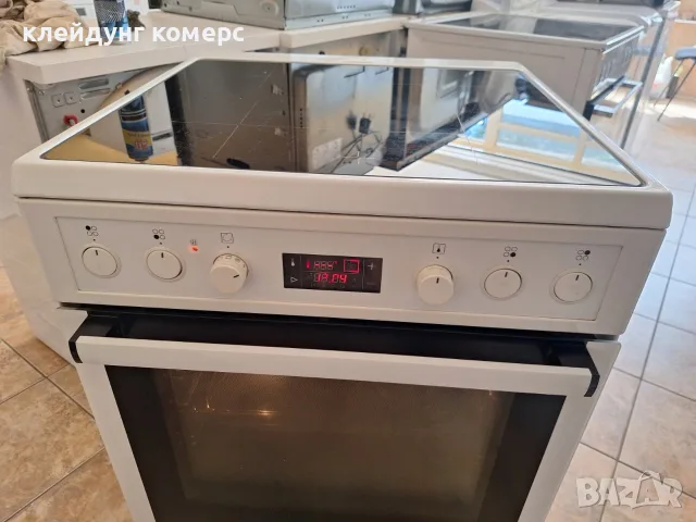 Готварска печка с керамичен плот GORENJE шир.60см. , снимка 3 - Печки, фурни - 55704212