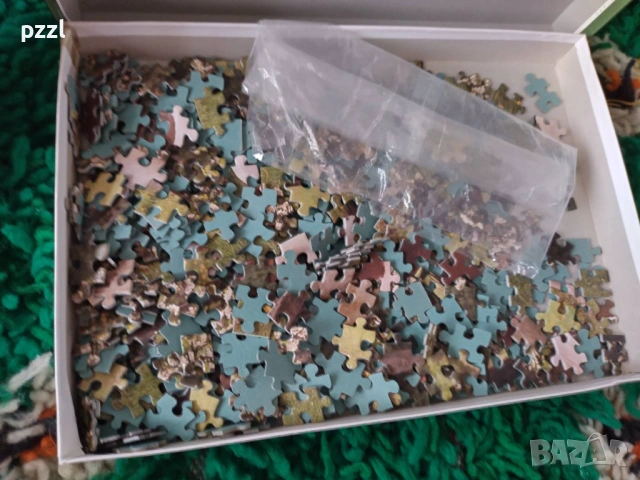 Пъзел "Horses in Spring” Ravensburger 1984г. 500 части, снимка 2 - Пъзели - 53966094