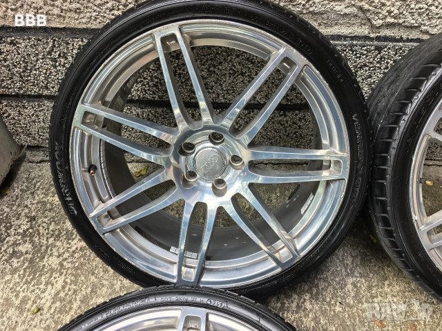 20ки 5х112 9J ET37 CB 66.6mm OEM audi , снимка 7 - Гуми и джанти - 54632999